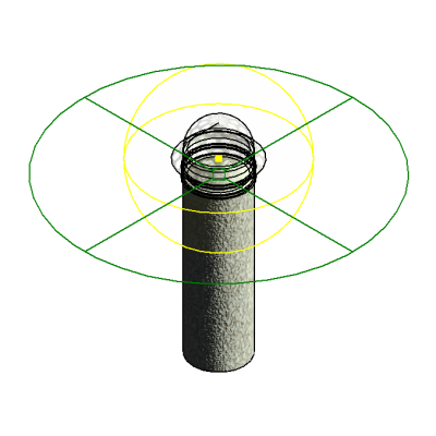 M bollard light