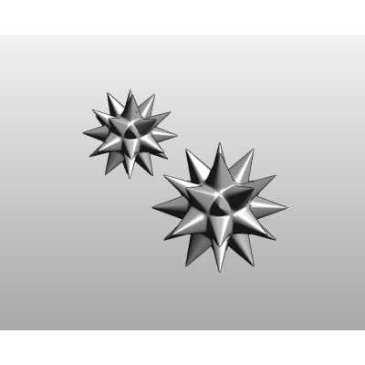Metallic Star Decor