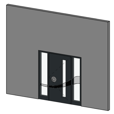 Entrance Door with Ornaments Cupido 2 12967