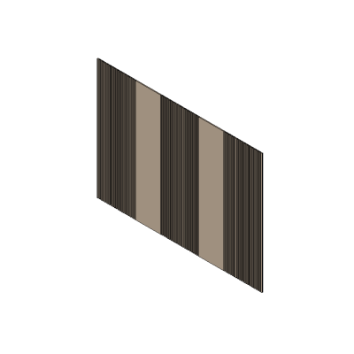 Striped Curtain Set