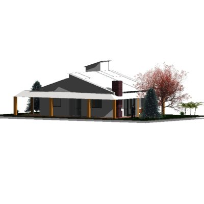 Country house modern 10x12 design