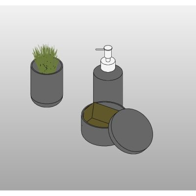 Modern Bathroom Accessories Set