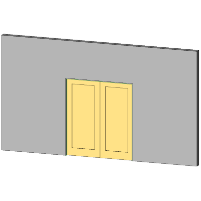 Double Pocket Door 755