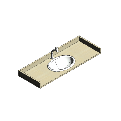 Oval Parametric Sink