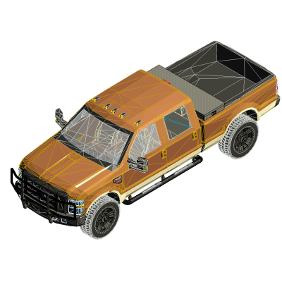 Ford F250 Crew Cab - Truck Pickup Automobile Vehicle