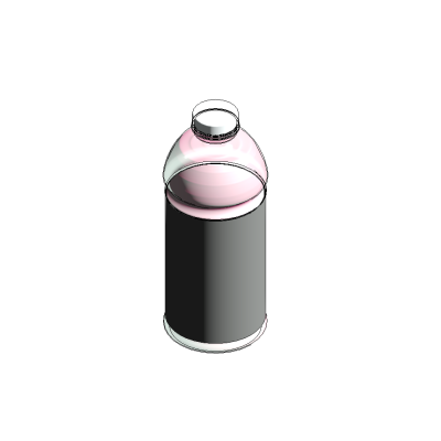 Cozy Teddy Bear 3D Model 10 Generic Plastic Bottle