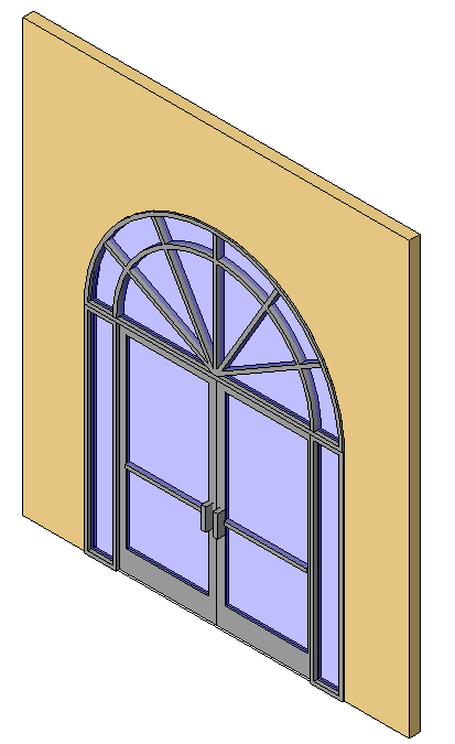 arched door