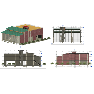 Warehouse + Showroom Building