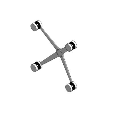Spider made in revit