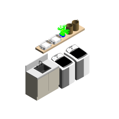 Laundry Area Set