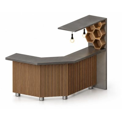 Corner Bar with Sink