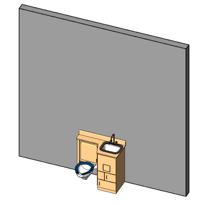 Modular Bedside Lavatory Unit