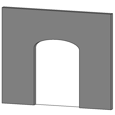 M Hueco-Arco eliptico