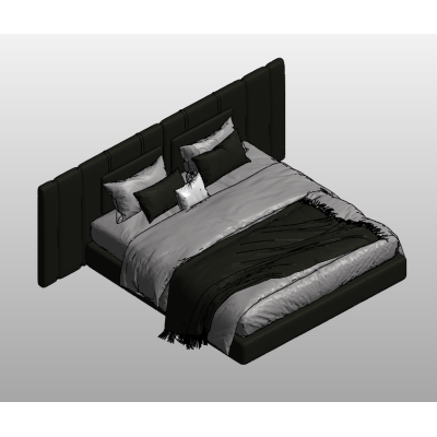 Luxurious Upholstered Bed