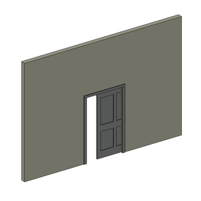 4-panel pocket door