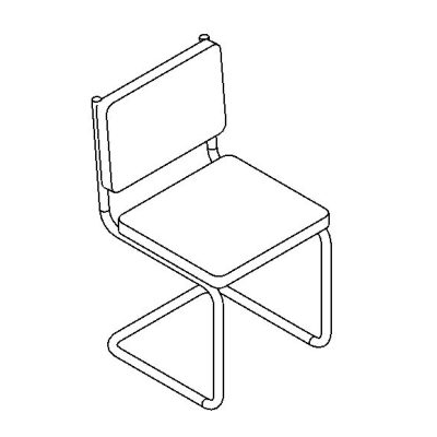 Modern 3d chair