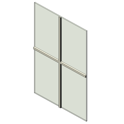 Glazed Panel-2x2
