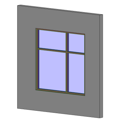 Fixed with adjustable panes 1786