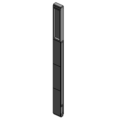 Wall Moveable Haworth Enclose Glass Combo Wall Panel