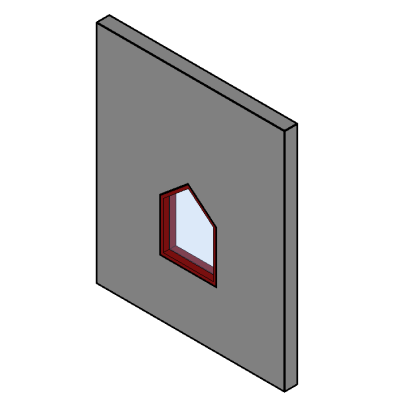 fixed pentagonal window 11295