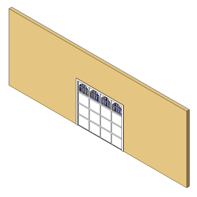 8039 Overhead Panel Garage Door Colonial