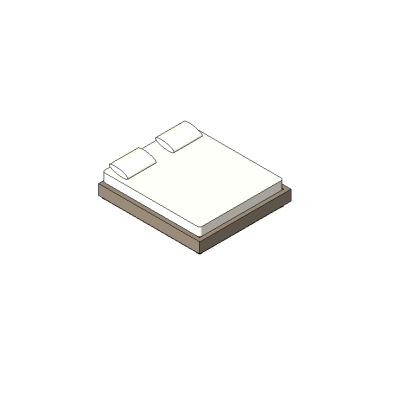 Simple Low-Profile Bed