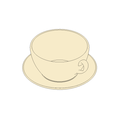 Teacup and Saucer