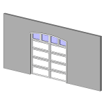 Contemporary Garage Door Model 2045