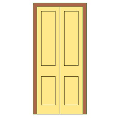 Wardrobe door