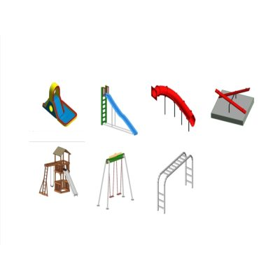Pack of 22 objects for recreational games equipment
