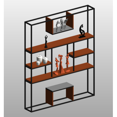 Elegant Decor Shelf Unit