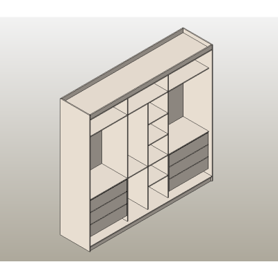 Elegant Wardrobe Storage