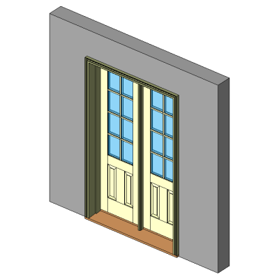 Kolbe Classic Oak Entrance