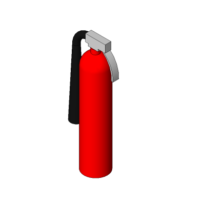 Red Fire Extinguisher