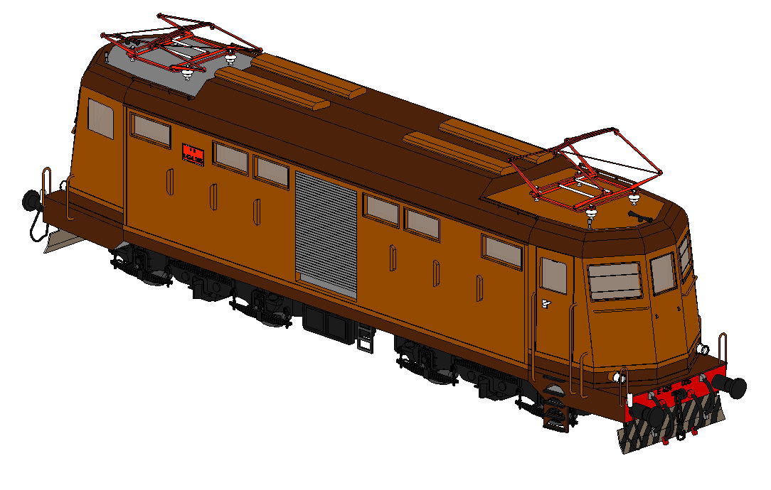 locomotore E424 9967
