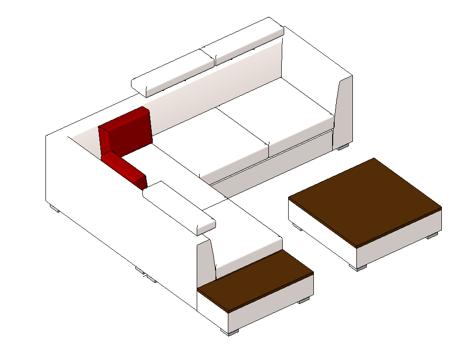 sectional sofa 6482